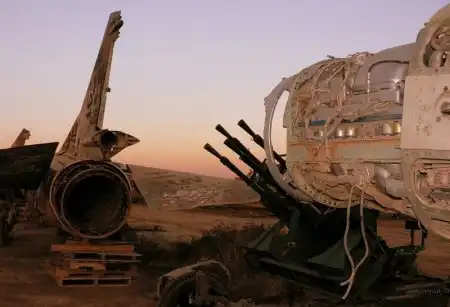 Заброшеная военная база в Ираке