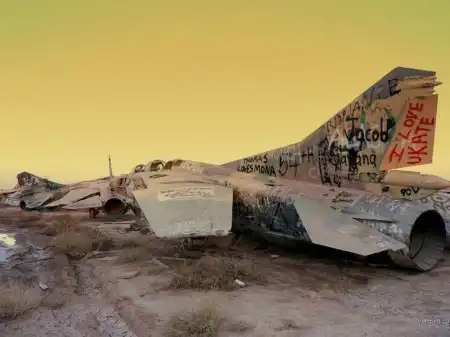 Заброшеная военная база в Ираке