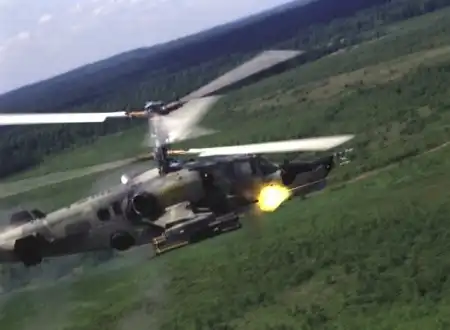 Боевой вертолет Ка-50 "Черная акула"