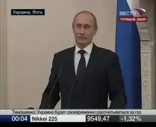 Путин о галстуках