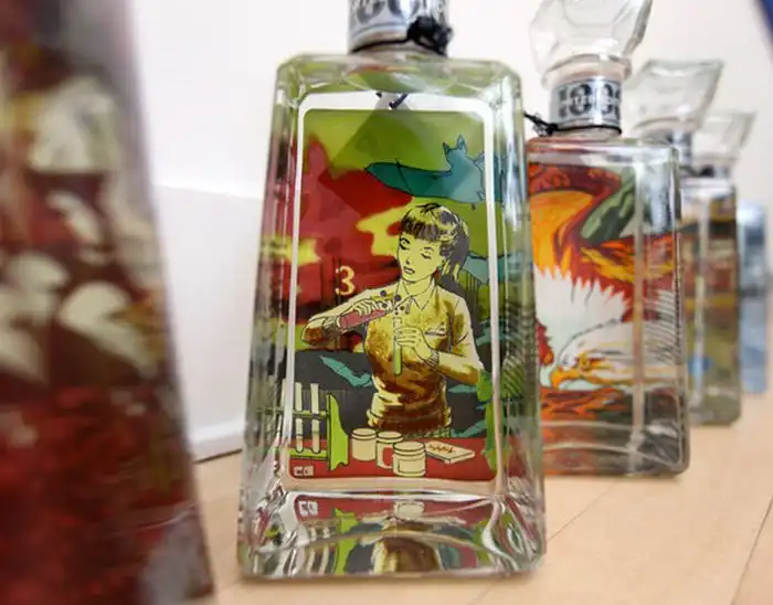 Очень симпатичные бутылки текилы