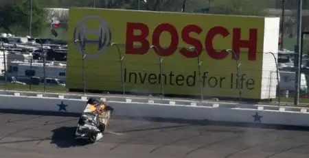 Аварии во время гонок NASCAR