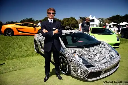 Разрисованный Lamborghini Gallardo