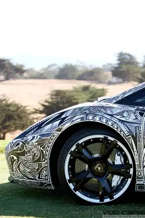 Разрисованный Lamborghini Gallardo