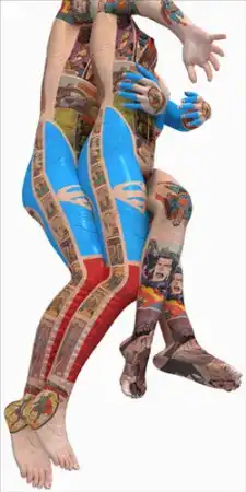 Body-art от Kim Joon