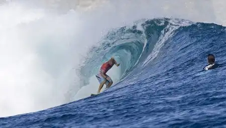 Riding the waves