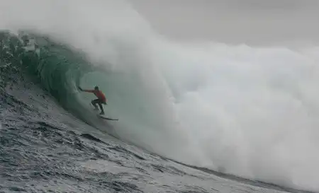 Riding the waves