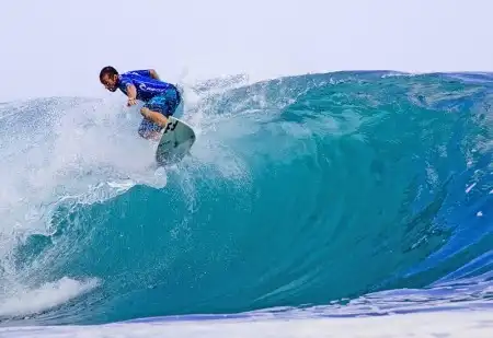 Riding the waves