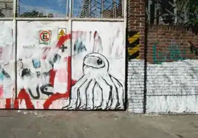 Ожившее граффити