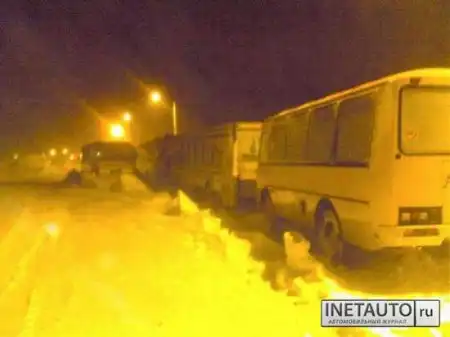 Транспорт в Норильске зимой