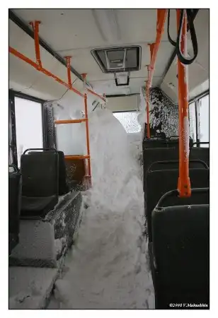 Транспорт в Норильске зимой