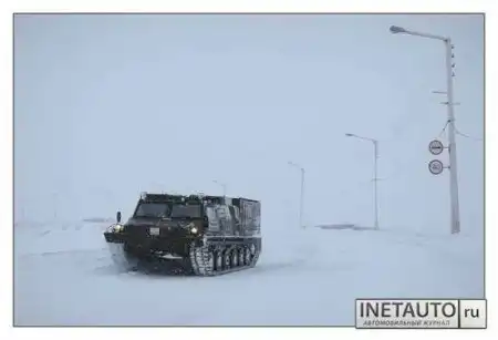 Транспорт в Норильске зимой