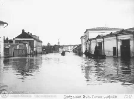 Наводнение 1908 года в Москве.