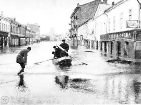 Наводнение 1908 года в Москве.