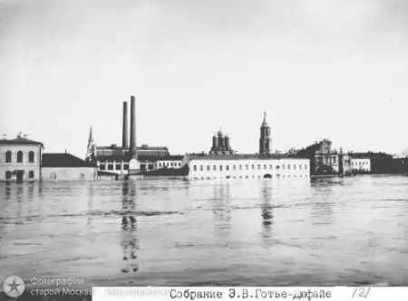 Наводнение 1908 года в Москве.