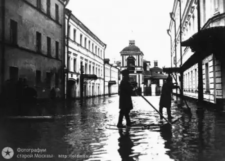 Наводнение 1908 года в Москве.