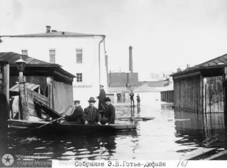 Наводнение 1908 года в Москве.