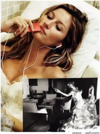 Жизель Бундхен в журнале Elle.