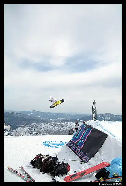 Томский лыжник победитель SkyWay Big Air