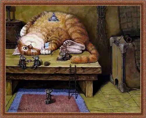 Кошки-мышки. Кошки-мышки.