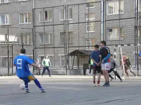 Соревнования по футболу между общежитиями ТПУ