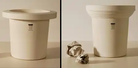 Креативные современные корзины для мусора