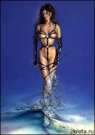 Поразительные эротические фэнтези художника Хаджиме Сороямы (Hajime Sorayama)