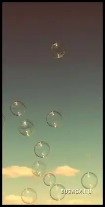 мыльные пузыри