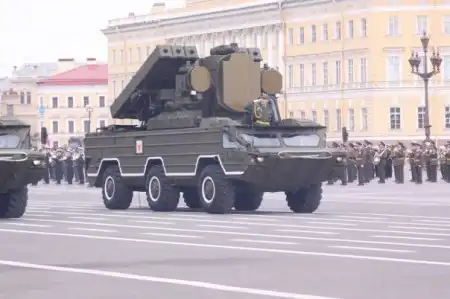 Генеральная репетиция парада победы на Дворцовой площади