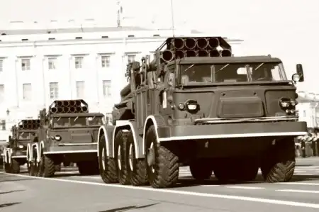 Генеральная репетиция парада победы на Дворцовой площади