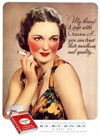 Старые рекламы сигарет