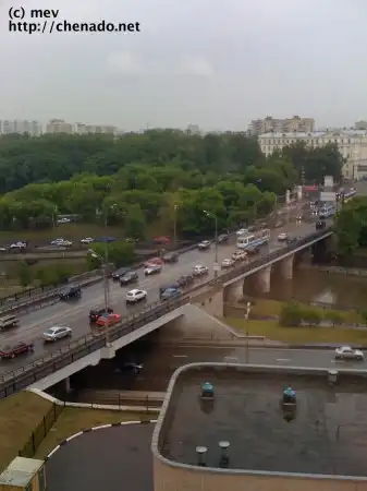 Искупался в Яузе (5 фото)