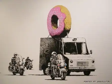 Banksy в Бристольском музее