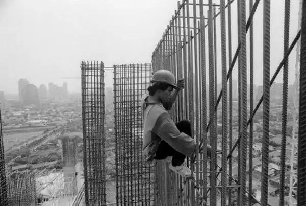 Китайские строители-высотники 