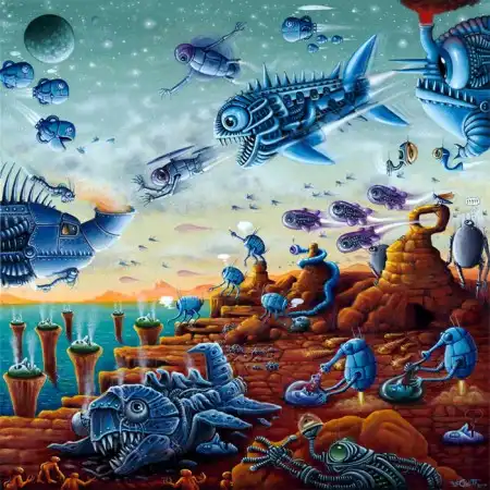 The Artworks of Robert Steven Connett [психоделика]