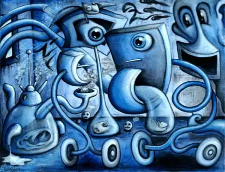 The Artworks of Robert Steven Connett [психоделика]
