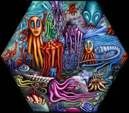 The Artworks of Robert Steven Connett [психоделика]