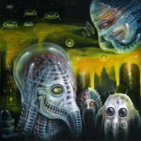 The Artworks of Robert Steven Connett [психоделика]