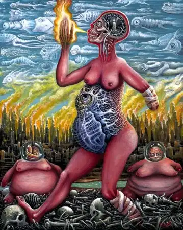 The Artworks of Robert Steven Connett [психоделика]