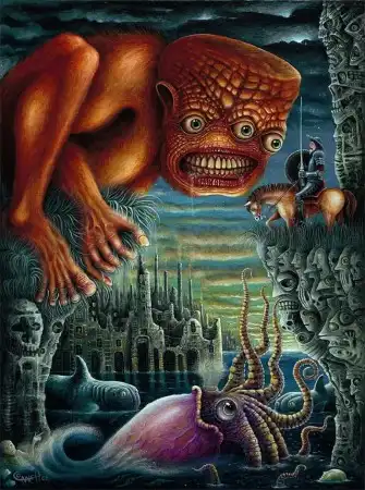 The Artworks of Robert Steven Connett [психоделика]