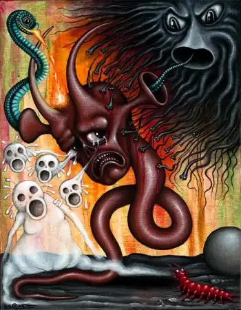 The Artworks of Robert Steven Connett [психоделика]