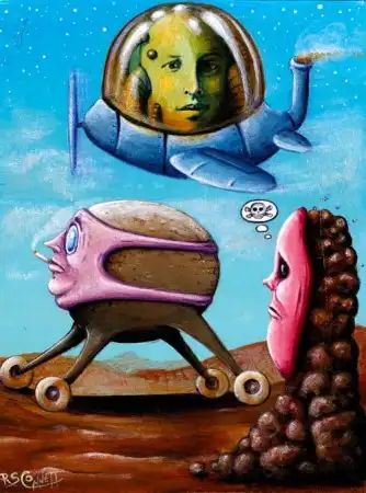 The Artworks of Robert Steven Connett [психоделика]