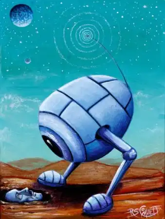 The Artworks of Robert Steven Connett [психоделика]