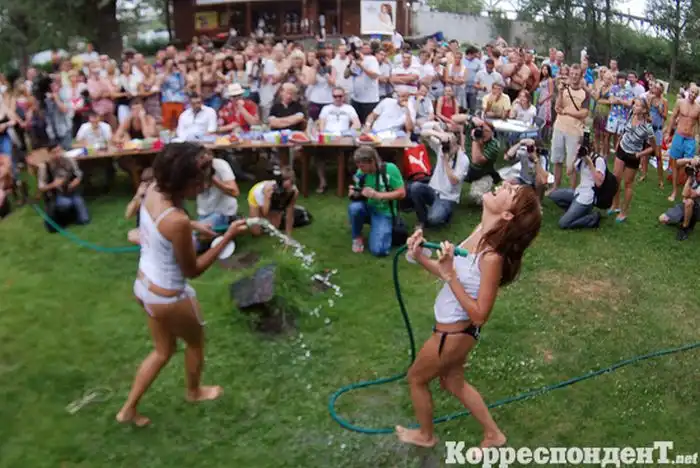 Мисс Мокрая Майка в Киеве (28 фото ) слегка НЮ