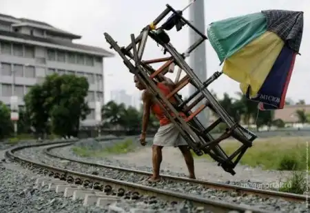 Филиппинские железнодорожные рикши