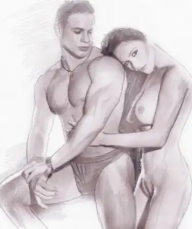 Эротика карандашом