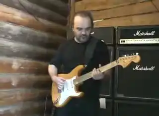 Д. Варшавский и безладовый Fender Stratocaster