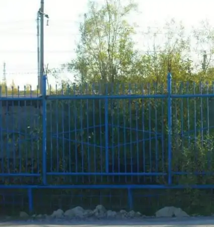Неудачно перелез через забор