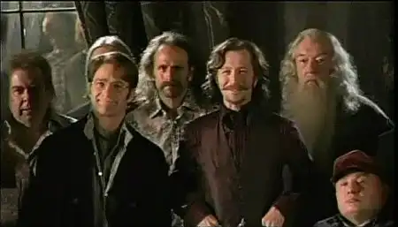 Кадры со съёмок фильма «Гарри Поттер и Орден Феникса»