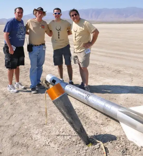 Самодельная ракета, которая побывала в космосе